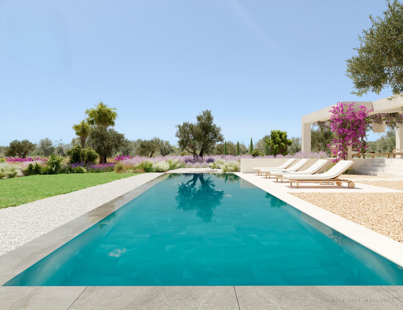 Beheizter Salz-Infinitypool, 12 mal 3,5 Meter